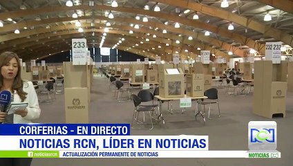 Registraduría garantiza resultados de jornada electoral