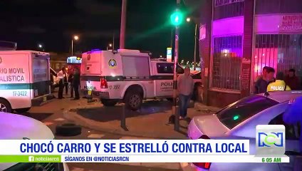 Tres heridos tras choque entre una patrulla y un vehículo particular