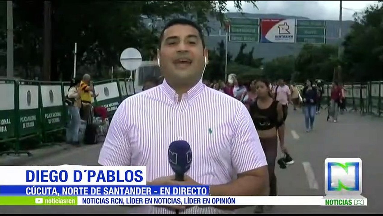 Mujer venezolana dio a luz en el puente Simón Bolívar