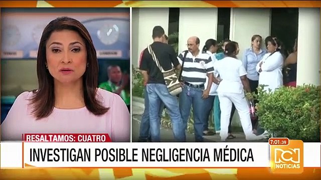 Consternación en Barranquilla y Bucaramanga por presunta negligencia médica