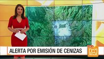 Las autoridades siguen en alerta por la emisión de ceniza del volcán Nevado del Ruiz