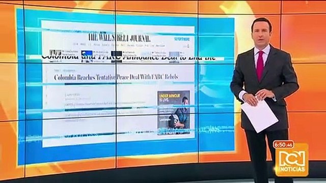 Así registraron medios internacionales el acuerdo de paz en Colombia