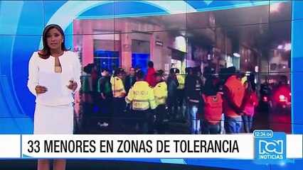 Rescatan a 33 menores en operativo contra la explotación infantil en el centro de Bogotá