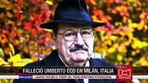 Las honras fúnebres de Umberto Eco se realizarán el próximo martes