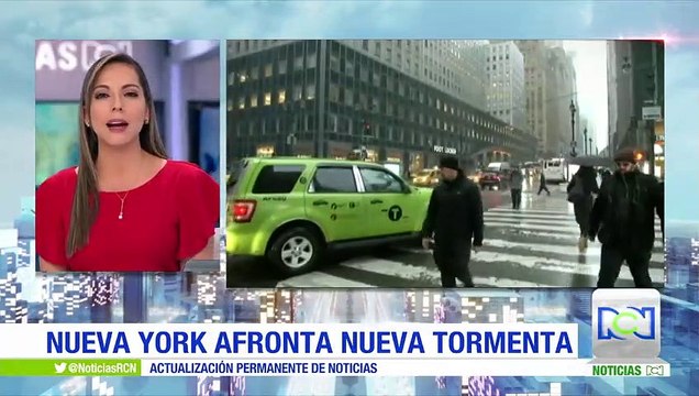Tormenta de nieve azota al noreste de los Estados Unidos