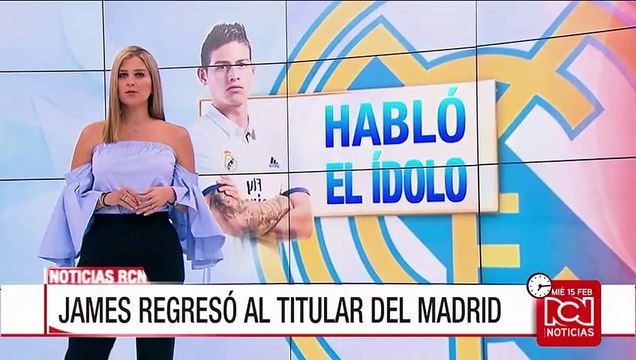 Entreno para hacer cosas buenas como las he hecho hoy : James Rodríguez