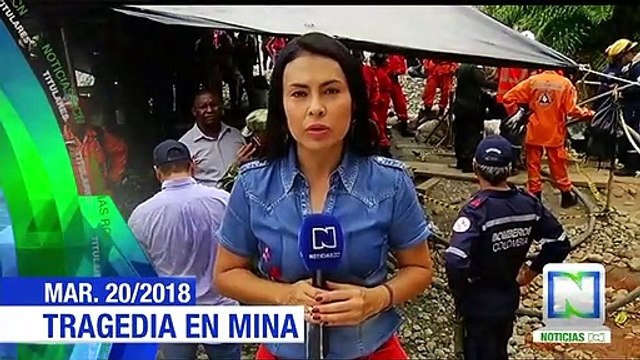 Dos muertos por derrumbe en mina de Santander de Quilichao, Cauca