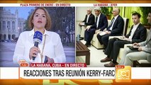 Reacciones tras el encuentro entre el Secretario de Estado John Kerry y Farc