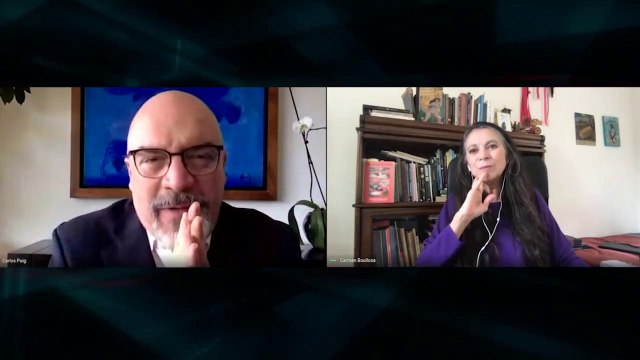 En 15. Carmen Boullosa, autora del libro El libro de Eva