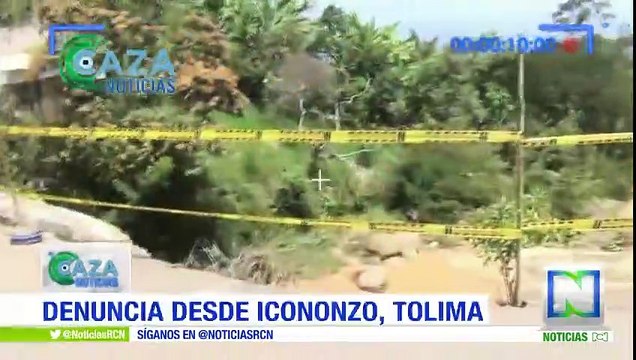 Habitantes de Icononzo, Tolima, temen que puente de acceso al municipio colapse