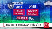 Sigue el debate por propuesta del Fiscal General de reanudar aspersión aérea de cultivos ilícitos