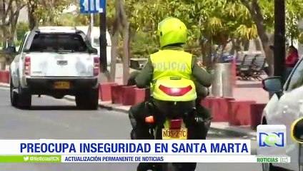 Alto oficial de la Policía fue víctima de una banda de atracadores en Santa Marta