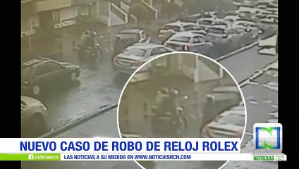 Nueva víctima de banda especializada en robo de relojes lujosos en Bogotá