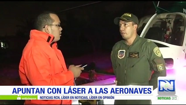 Tres personas sancionadas por apuntar con láser las cabinas de aeronaves en vuelo en Atlántico