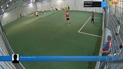 But de Quentin (3-5) - Les Mickeys Vs Soyeux FC - 10/09/20 19:00 - LIGUE 4 - Poitiers Game Parc