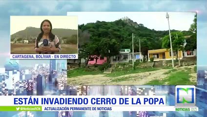 Ciudadanos venezolanos estarían construyendo cambuches en el Cerro de La Popa
