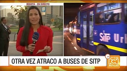 Denuncian dos nuevos robos a buses del SITP en Bogotá