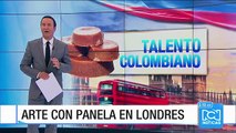 Arte con panela, la original idea que un colombiano expone en Londres