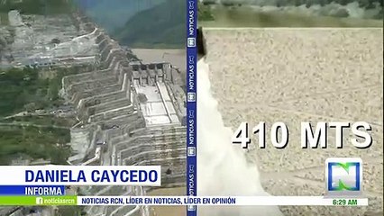 Hidroituango: siguen los trabajos para controlar las filtraciones en la represa