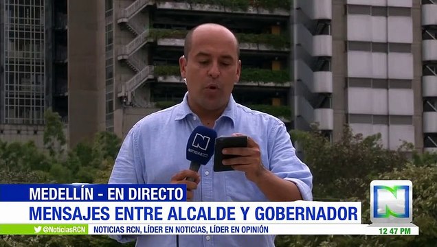 Hidroituango:cruce de mensajes entre gobernador de Antioquia y alcalde de Medellín por manejo de información