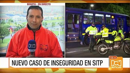 Conductor evitó robo en el Sitp de Bogotá