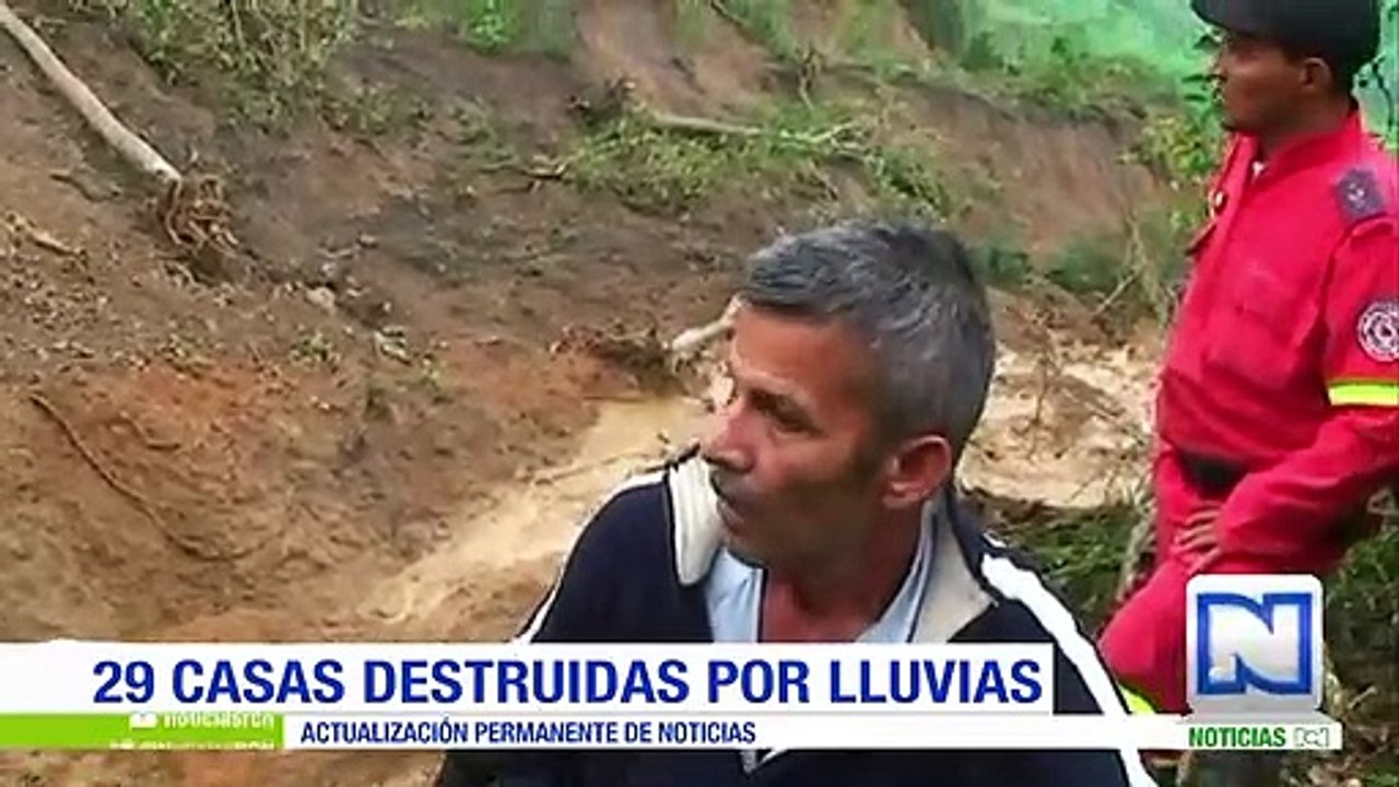 Norte de Santander: deslizamiento y creciente de quebrada dejan 2.000 damnificados