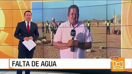 Puerto Estrella (La Guajira) sufre por la falta de agua y de docentes