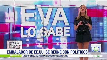 Eva lo Sabe: embajador de EE.UU. en Colombia se reunió con políticos colombianos