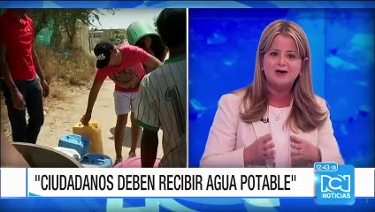 "Es inaceptable que Santa Marta esté atravesando por esta crisis en el servicio de agua": Elsa Noguera