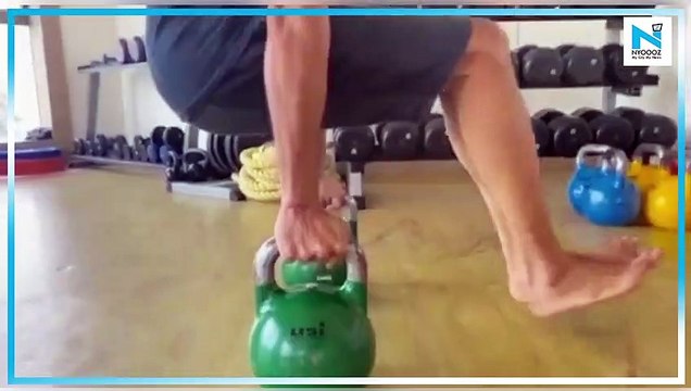 Whoa! Sidharth Malhotra gives fitness goals for the weekend as he nails balancing workout