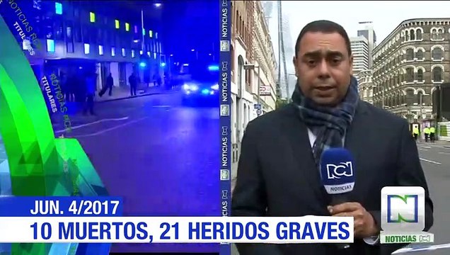 Doble atentado terrorista en Londres dejó 7 muertos y más de 50 heridos