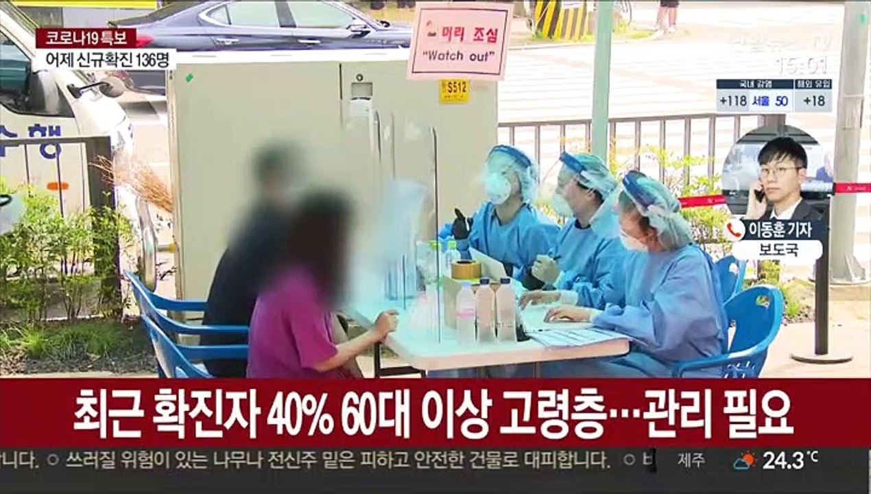 열흘째 100명대 유지…전국서 산발적 집단감염