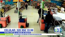 Capturan a dos hombres acusados de robar supermercados en el occidente de Bogotá