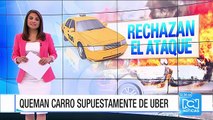 Gremio de taxistas rechazó agresión contra vehículo que trabajaría con Uber