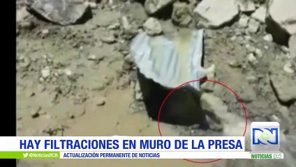 Hidroituango: con bentonita esperan tapar las filtraciones en la presa