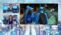 Ángeles azules, funcionarios encargados de rescatar habitantes de calle
