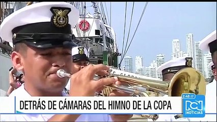 El detrás de cámaras del himno de la Copa América Centenario