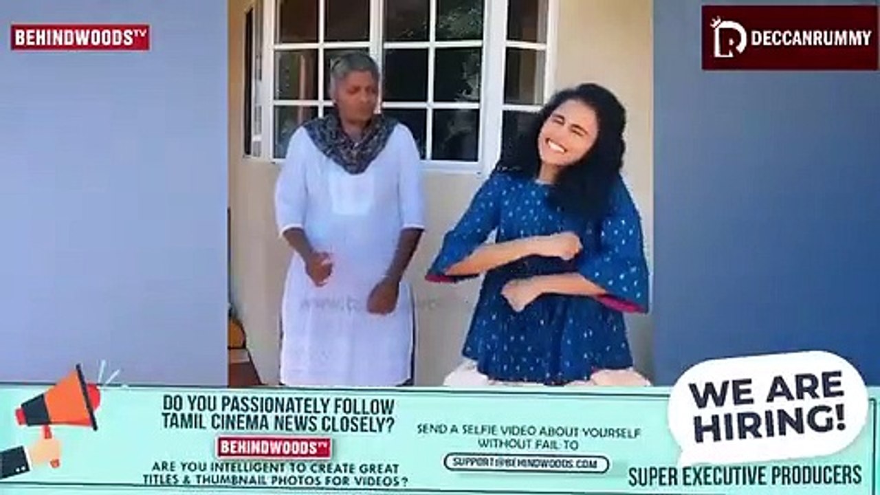 Shivani Narayan's hot steps for Rowdy Baby