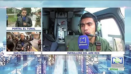 Personas caminaron hacia su destino por la falta de buses en la capital