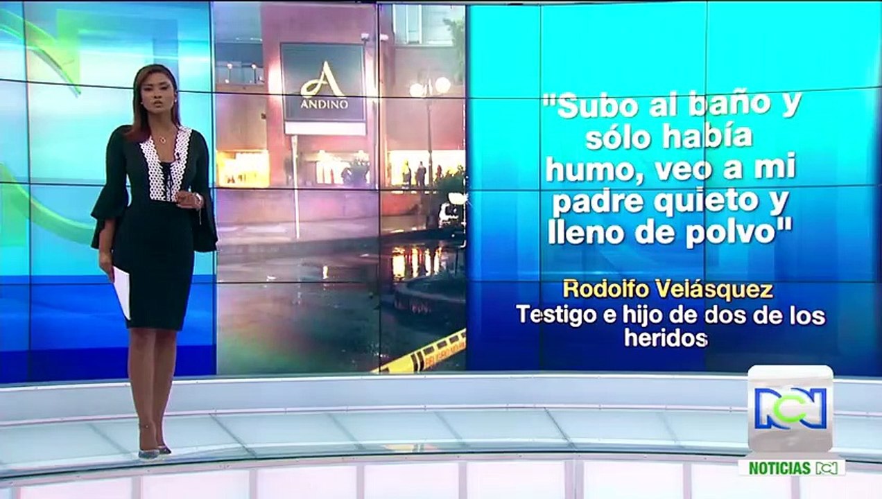 "Mi padre estaba lleno de polvo blanco": testigo de atentado en Centro Comercial Andino en Bogotá