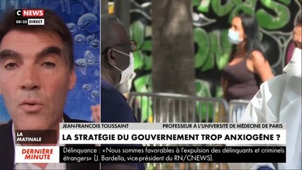 Le Pr. Toussaint annonce la fin de la crise sanitaire et détruit au passage le Conseil Scientifique!