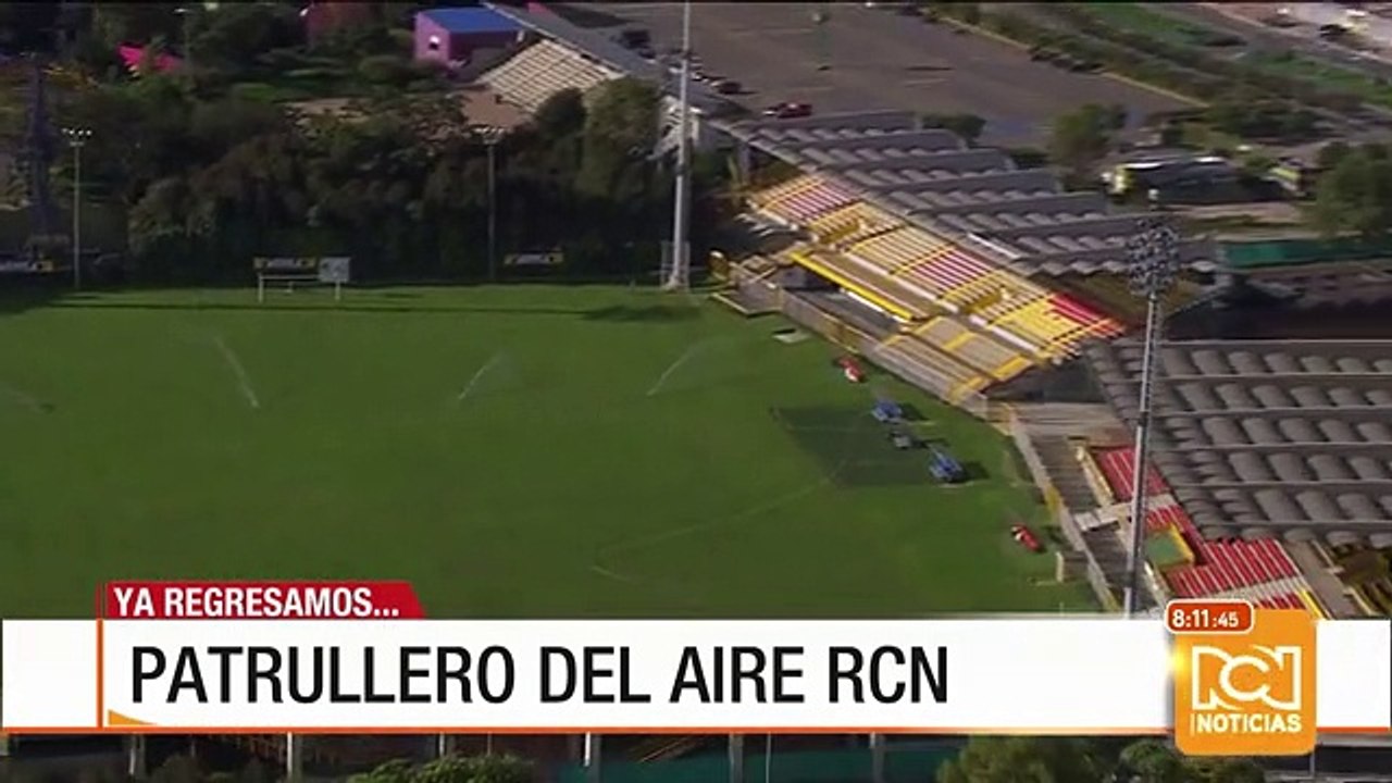 Sobrevuelo por el Estadio Metropolitano de Techo en Bogotá