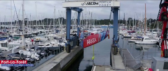 ARKEA PAPREC 2020 : Sébastien Simon lance la fabrication d’une nouvelle paire de foils