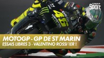 Essais libres 3 - Rossi en tête !