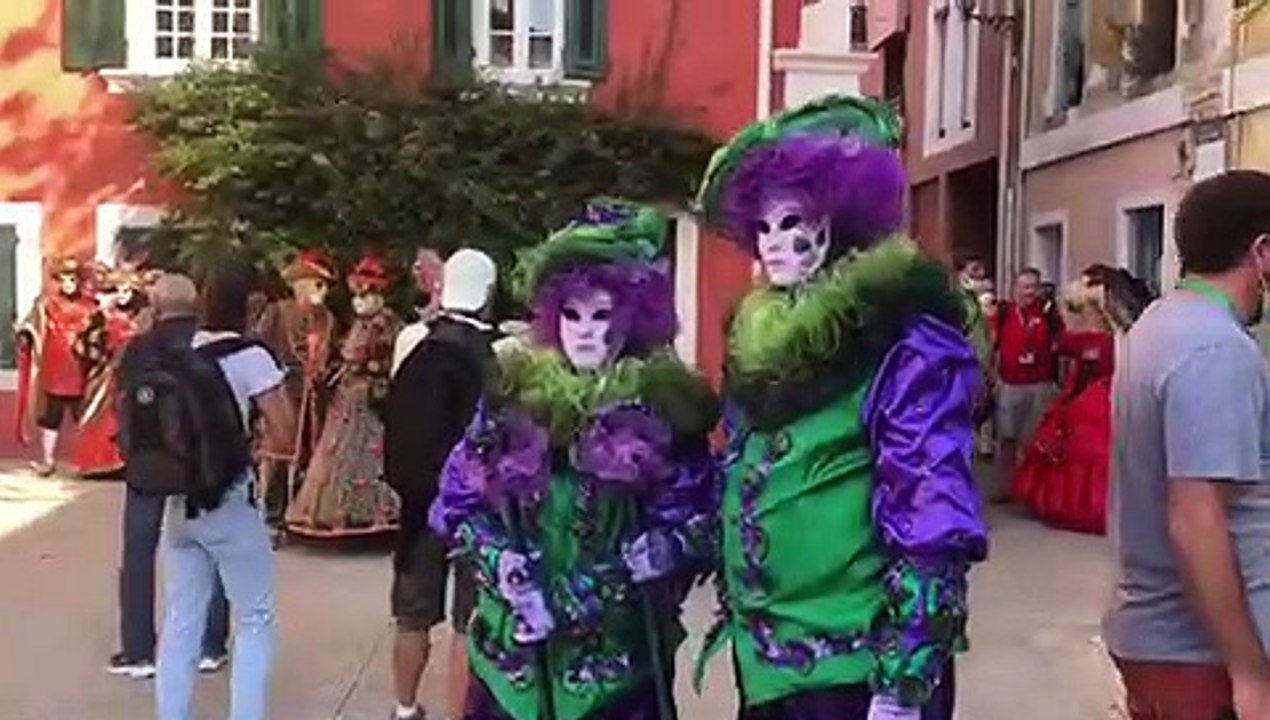 Les Masqués Vénitiens de retour à Martigues ce week-end