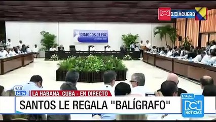 Presidente Santos: el acuerdo final se firmará en Colombia