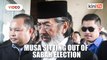 Musa Aman sits out of Sabah snap polls