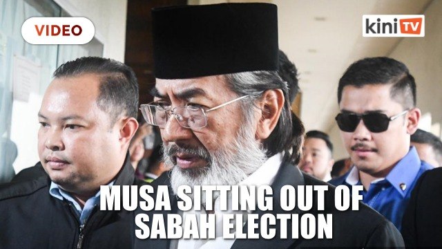 Musa Aman sits out of Sabah snap polls