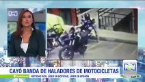 Cae banda señalada de hurto a motocicletas en Medellín
