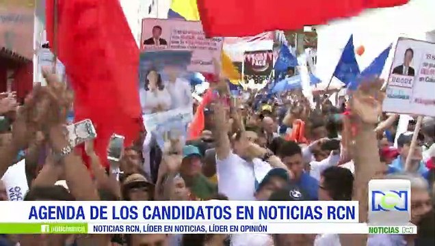 Candidatos presidenciales continúan con sus jornadas de campaña en el país